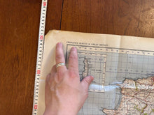 Load image into Gallery viewer, Original WW2 British Army GSGS OS Map of England & Wales - Barnstable - The Militaria Shop