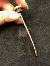 Load image into Gallery viewer, Original WW1 British Army SMLE Enfield Brass Oil Bottle - J.J.B Maker Marked - The Militaria Shop