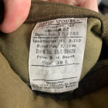Lade das Bild in den Galerie-Viewer, Original WW2 US Army Class A Dress Jacket 1942 - Private Ryan Prop - 39" Large - The Militaria Shop