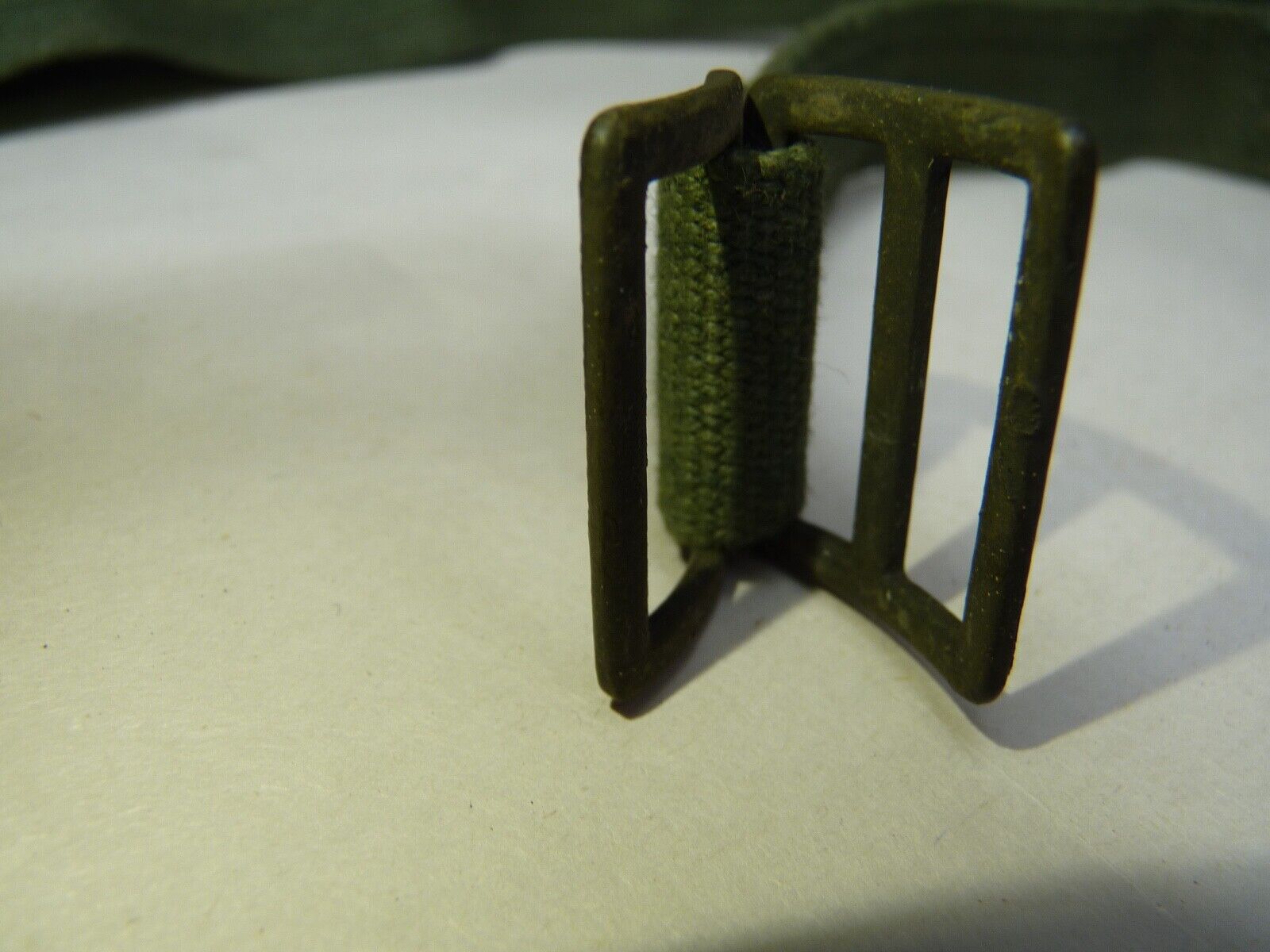 Original WW2 British Army 44 Pattern Shoulder / Extended Equipment Strap - 1945 - The Militaria Shop