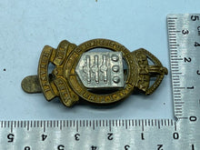Lade das Bild in den Galerie-Viewer, Original British Army Royal Army Ordnance Corps RAOC Cap Badge - The Militaria Shop