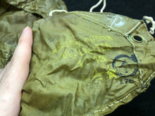 Load image into Gallery viewer, Original WW2 Canadian Army Camouflaged Smock Anti-Gas Hood - The Militaria Shop
