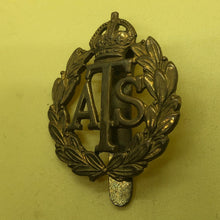 Load image into Gallery viewer, Original WW2 British Army ATS Auxiliary Territorial Service Cap Badge - The Militaria Shop