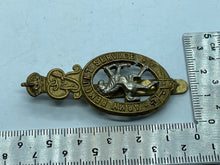 Load image into Gallery viewer, Original WW1 British Army - Army Remount Service Cap Badge - The Militaria Shop