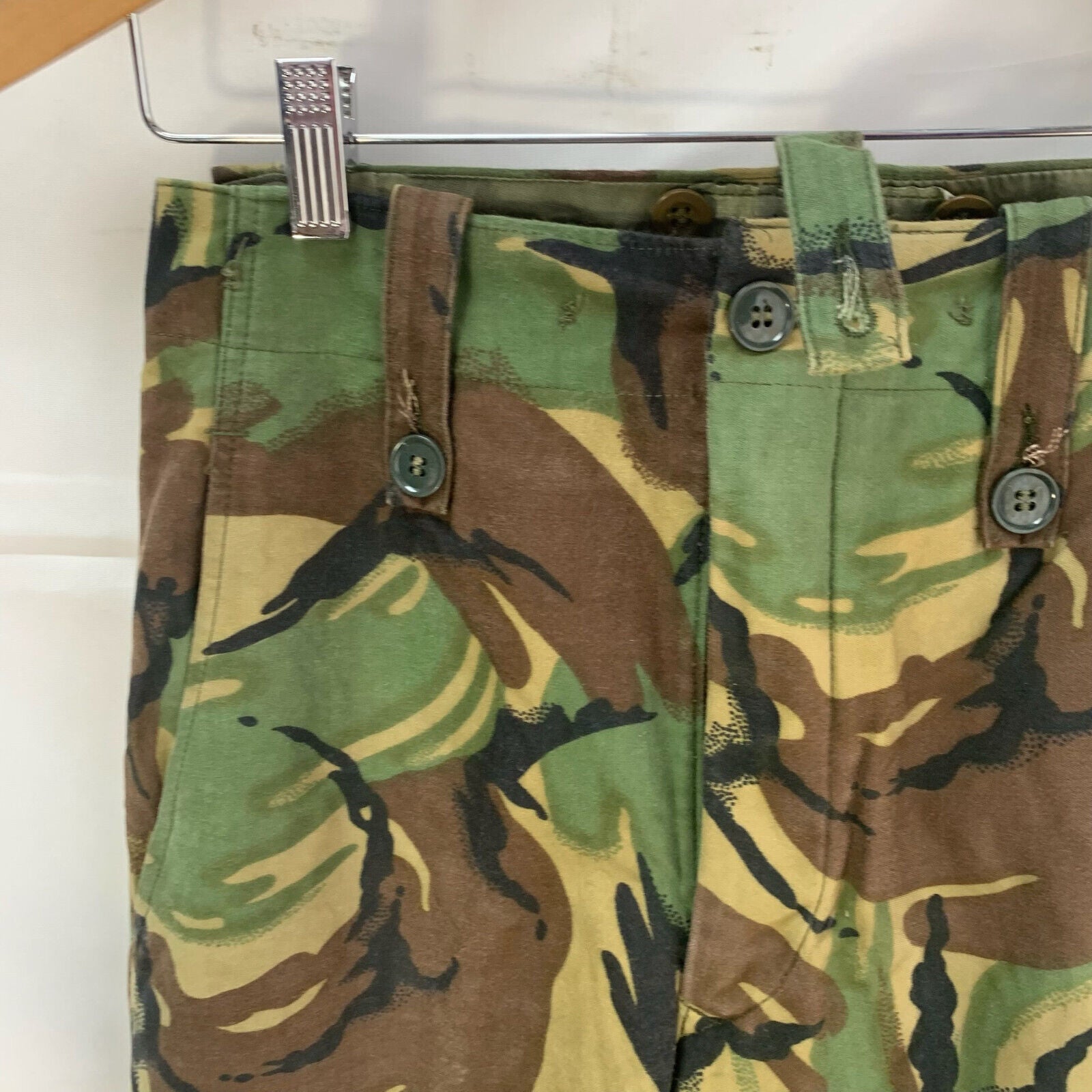 Genuine British Army 68 Pattern DPM Jungle Camouflaged Trousers - Size 29" Waist - The Militaria Shop