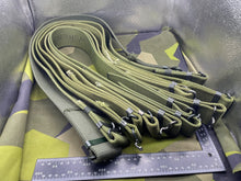 Load image into Gallery viewer, Original British Army and Air Cadet, Olive Green Working Belt - Large Size 52" - The Militaria Shop