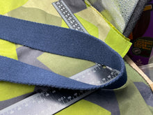 Load image into Gallery viewer, Original British Royal Navy Blue Canvas Stable Belt - Approx 46" Waist - The Militaria Shop