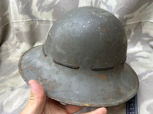 Load image into Gallery viewer, Original WW2 British Home Front Civillian Zuckerman Helmet 1941 Dated - The Militaria Shop