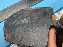 Load image into Gallery viewer, Original WW2 British Army Entrenching Tool Helve Set - Handle & Head - The Militaria Shop