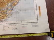 Load image into Gallery viewer, Original WW2 British Army RAF Navy Base Map of Scotland - The Eastern Highlands - The Militaria Shop