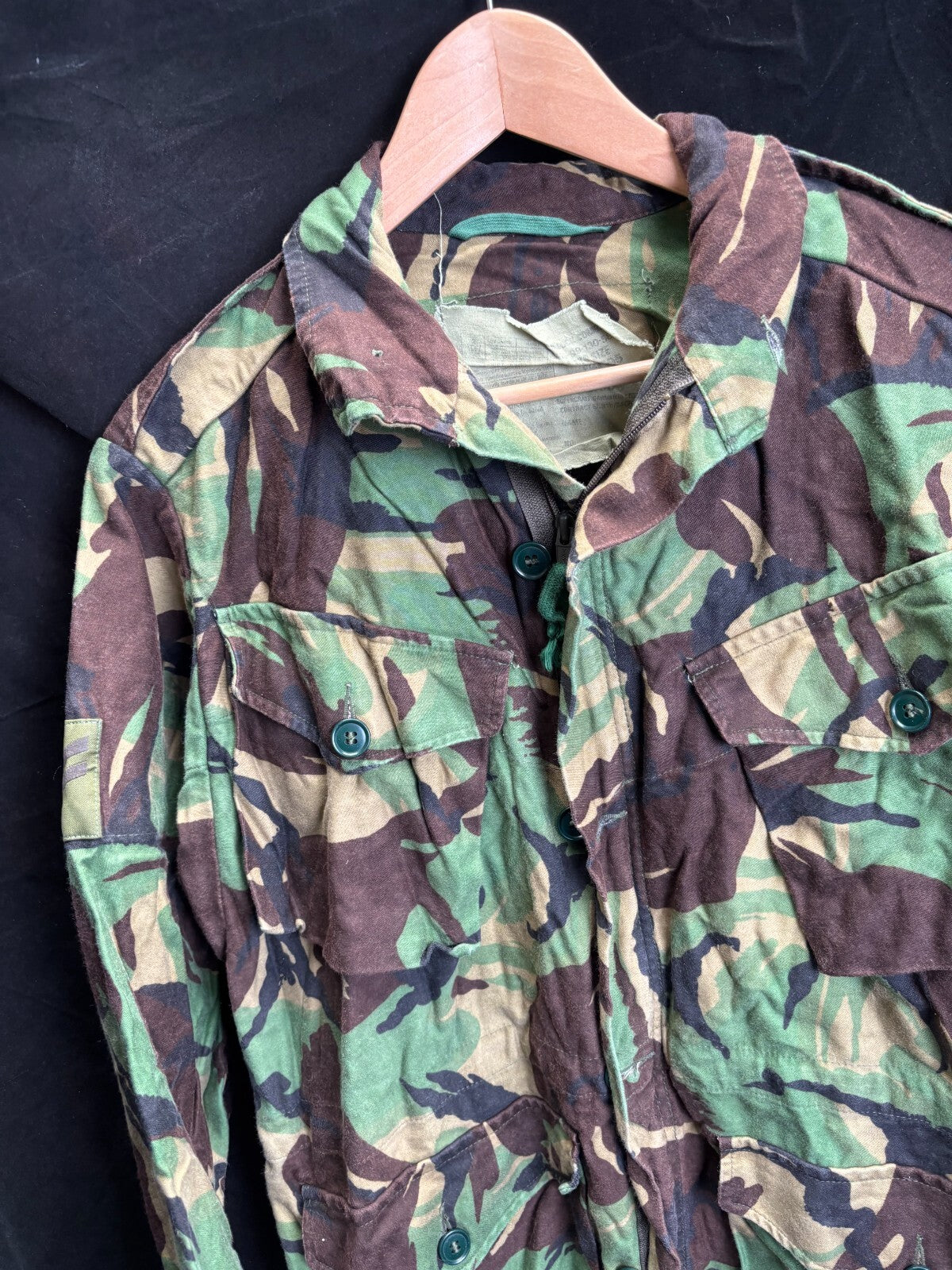Surplus British Army DPM Pattern Camouflaged Smock Combat-170/96 - The Militaria Shop