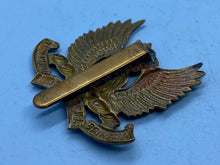 Load image into Gallery viewer, Original British Army WW1 British Army Ayrshire Earl of Carrick's Own Cap Badge - The Militaria Shop