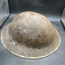 Load image into Gallery viewer, Original British Army WW2 Mk2 Combat Helmet - The Militaria Shop