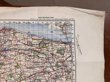 Lade das Bild in den Galerie-Viewer, Original WW2 British Army GSGS Map of Scotland - Falkirk & Motherwell - The Militaria Shop