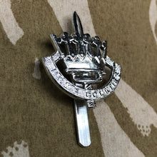 Load image into Gallery viewer, Original British Army Cap Badge - Queen's Regiment - The Militaria Shop