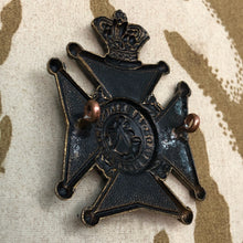 Load image into Gallery viewer, Original British Army Victorian The King's Royal Rifle Corps Regiment Cap Badge - The Militaria Shop
