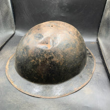 Charger l'image dans la galerie, Original British Army WW2 Combat Steel Helmet - The Militaria Shop