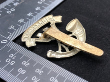 Load image into Gallery viewer, Original WW2 British Army Light Infantry Cap Badge - The Militaria Shop