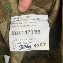 Load image into Gallery viewer, Genuine British Army MTP Combat Jacket 2 Warm Weather NEW - Size 170/88 - The Militaria Shop