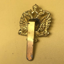 Load image into Gallery viewer, Genuine British Army 1st The Queen's Dragoon Guards Cap Badge - The Militaria Shop
