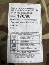Load image into Gallery viewer, Genuine British Army MTP Camouflaged Windproof Smock - Size 170/96 - The Militaria Shop