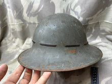 Load image into Gallery viewer, Original WW2 British Home Front Civillian Zuckerman Helmet 1941 Dated - The Militaria Shop