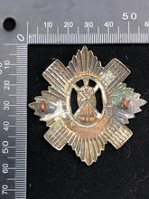 Load image into Gallery viewer, Original WW2 British Army The Royal Scots Regiment Cap Badge - The Militaria Shop