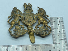 Charger l'image dans la galerie, Original WW1 / WW2 British Army General Staff Cap Badge - The Militaria Shop