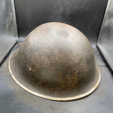 Load image into Gallery viewer, Original WW2 British/Canadian Army Mk3 "Turtle" Combat Helmet - The Militaria Shop