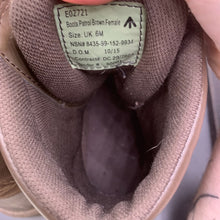 Charger l'image dans la galerie, British Army Surplus Brown Leather Female Combat Patrol Boots - Size UK 6 M - The Militaria Shop