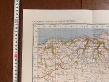 Charger l'image dans la galerie, Original WW2 British Army GSGS OS Map of England - Exmoor - The Militaria Shop