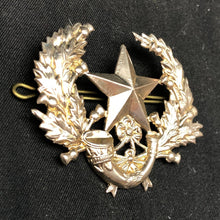 Load image into Gallery viewer, Original WW2 British Army Cap Badge - Cameronians (Scottish Rifles) - The Militaria Shop