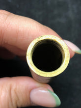 Load image into Gallery viewer, Original WW1 British Army SMLE Enfield Brass Oil Bottle - J.J.B Maker Marked - The Militaria Shop