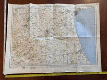 Charger l'image dans la galerie, Original WW2 British Army OS Map of England & Wales -Great Driffield Bridlington - The Militaria Shop