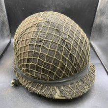 Load image into Gallery viewer, Genuine Dutch Army M53 Euroclone of WW2 US M1 Camouflaged Helmet & Liner Set - The Militaria Shop