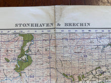Load image into Gallery viewer, Original WW2 British Army GSGS Map of Scotland - Stonehaven & Brechin - The Militaria Shop