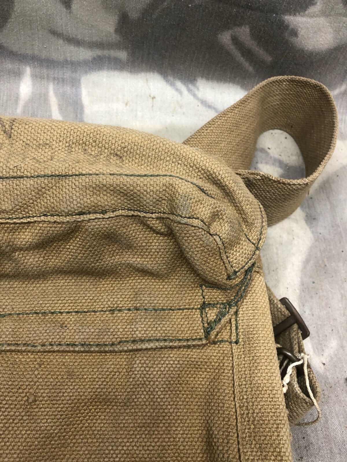 Original WW2 British Army 37 Pattern Satchel Signal - Wartime Dated - The Militaria Shop