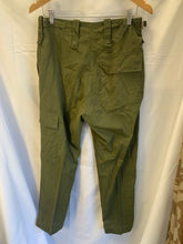 Load image into Gallery viewer, Genuine British Army OD Green Lightweight Combat Trousers - Size 30" Waist - The Militaria Shop