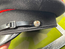 Charger l'image dans la galerie, Original British Army Royal Engineers Peaked Cap - 55cm - The Militaria Shop