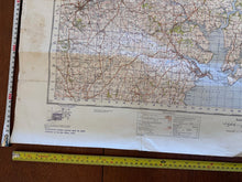 Load image into Gallery viewer, Original WW2 British Army GSGS OS Map Great Britain - Truro & St Austell - The Militaria Shop