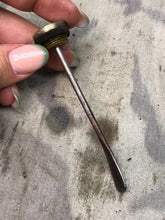 Load image into Gallery viewer, Original WW1 British Army SMLE Enfield Brass Oil Bottle - P-H Maker Marked - The Militaria Shop