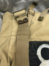 Charger l'image dans la galerie, Original WW2 Dated British Army 37 Pattern Large Pack & Straps - Great Condition - The Militaria Shop