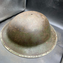 Load image into Gallery viewer, Original British Army WW2 Combat Steel Helmet - The Militaria Shop