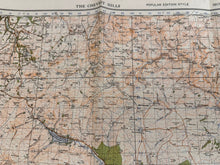 Charger l'image dans la galerie, Original WW2 British Army GSGS Map of Scotland - The Cheviot Hills - The Militaria Shop