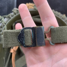 Load image into Gallery viewer, Genuine Dutch Army M53 Euroclone of US M1 Camouflaged Helmet & Liner Set - The Militaria Shop