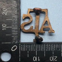 Load image into Gallery viewer, Original WW2 British Army Collar Badge - Auxiliary Territorial Service ATS - The Militaria Shop