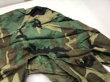 Load image into Gallery viewer, Original US Army Vietnam War Era M1 Camo Helmet Cover - Local Find - Combat Worn - The Militaria Shop