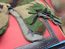 Load image into Gallery viewer, Original US Army M1 Camo Helmet Cover - Vietnam Found - Combat Worn - The Militaria Shop