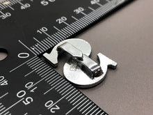 Load image into Gallery viewer, Salvation Army Vintage White Enamel Blood And Fire Collar Badge - The Militaria Shop