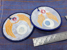 Load image into Gallery viewer, Pair of Reproduction / Modern United States Air Force Shoulder Badges 20th & 1st - The Militaria Shop